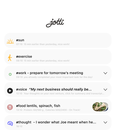 Jotti app preview